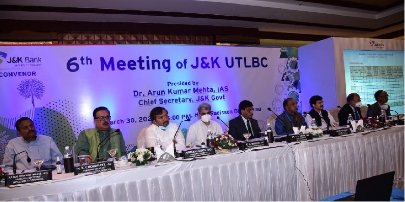 6TH MEETING OF UTLBC J&K - 30.03.2022
